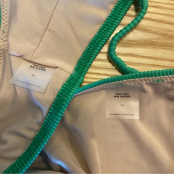 NWOT The Tiny Big Sister / TINYCOTTONS bikini size 36/4 small - Picture 3 of 4